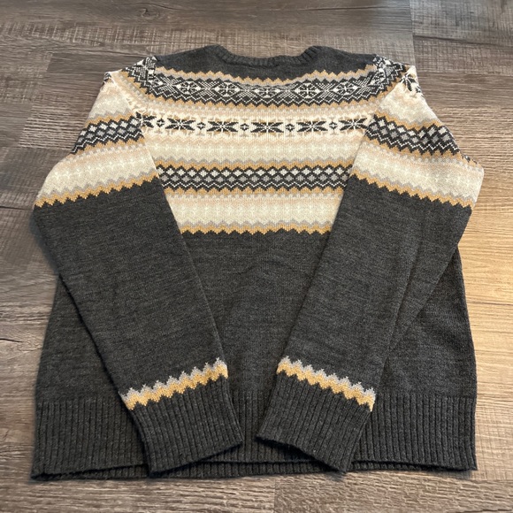 the limited Womens Size Medium diamond zig zag pattern sweater EUC barely worn - Picture 3 of 5